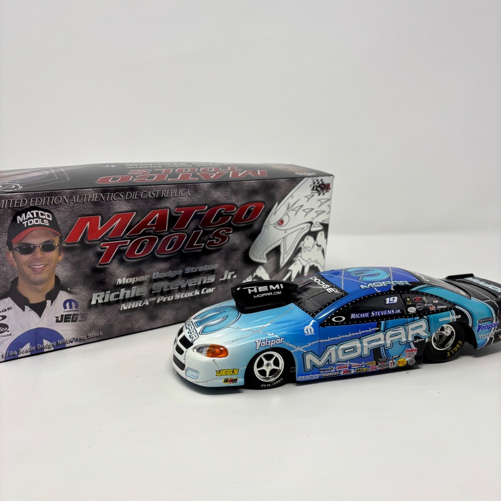 Richie Stevens Jr Matco Tools Limited Edition Dodge Stratus NHRA Stock Car 1:24